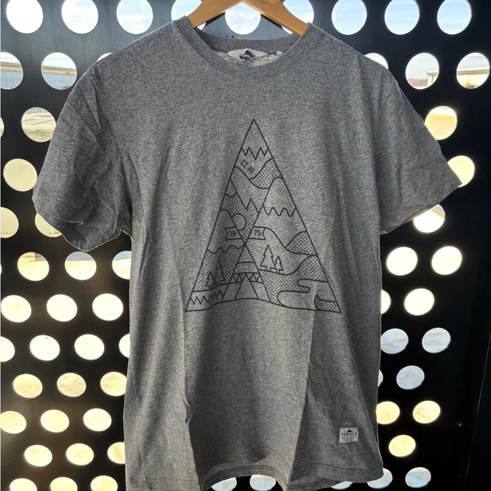 Penfield Gray Mountain Graphic Tee - Picture 1 of 3